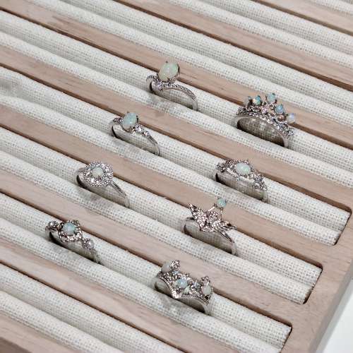 925純銀澳寶戒指 Sterling Silver Opal Ring