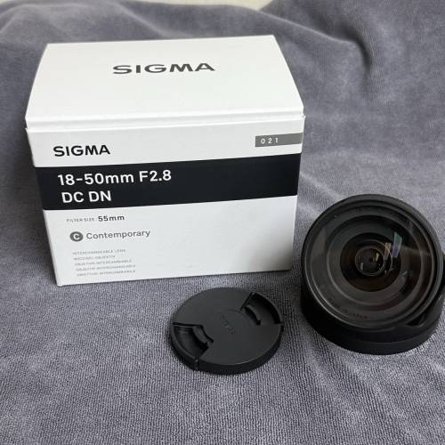 Sigma 18-50 F2.8 X-mount for Fujifilm