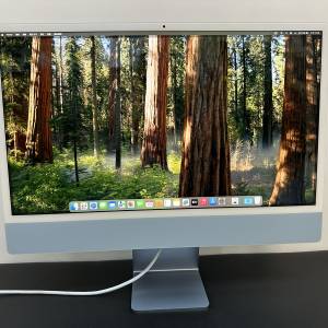 有盒，靚仔iMac M1 16G/256G TouchID KB +Mouse +apple care 保養到今年八月