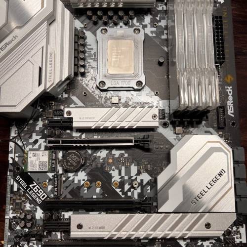 13600k + asrock z690 steel legend ddr4 + galax hof ddr4 4000mhz 8gbx4