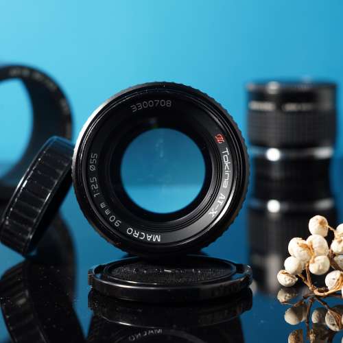 Tokina AT-X Macro 90mm F2.5 OM 口+ RMC Tokina Doubler for OM