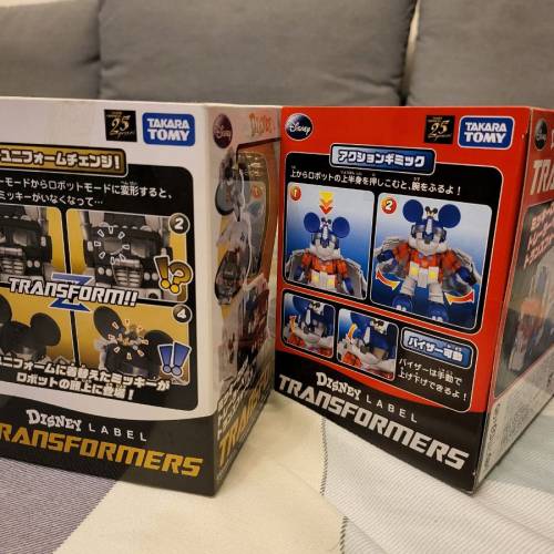 米奇老鼠×變形金剛25週年版