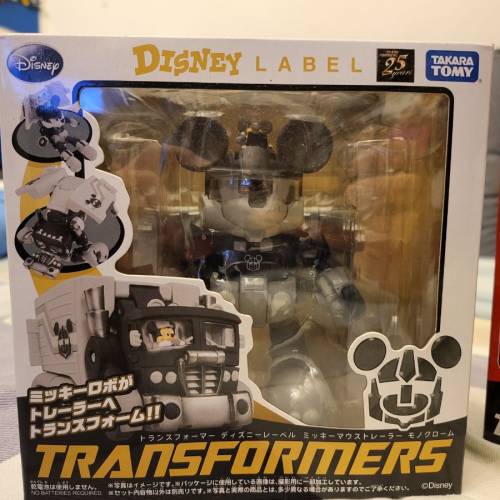 米奇老鼠×變形金剛25週年版