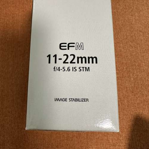 Canon EFM 11-22mm STM