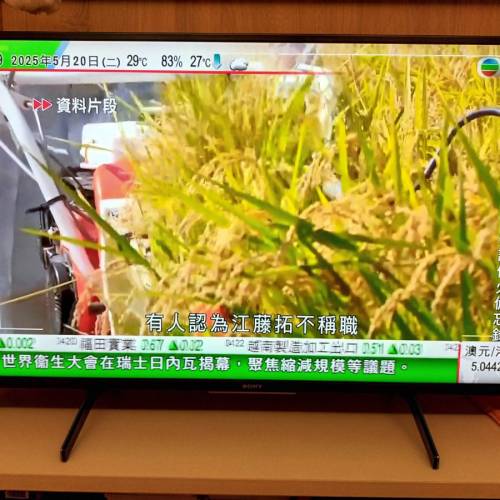 Sony 43吋4K 全高清窄框邊智能電視