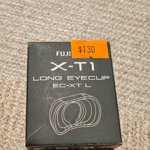 原廠 FUJIFILM.X-TI LONG EYECUP EC-XT L觀景器遮光罩全新未用過因相機賣咗,流離冇...