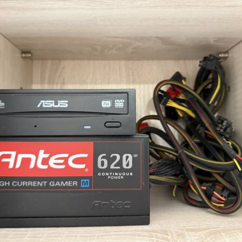 Antec 620w 火牛 & Asus dvd rewritter