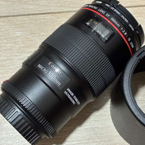 Canon EF100mm Marco USM IS L 99% NEW 極新