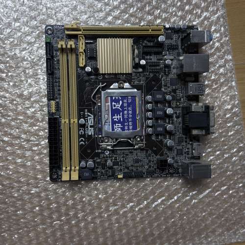 二手 ASUS H81I-PLUS H81 DDR3 LGA1150 ITX MB