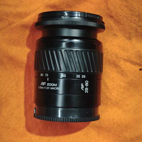 minolta 28-80 AF 美能達 28mm 80mm for sony A （no sony E）鏡片通透冇花冇霉微塵...
