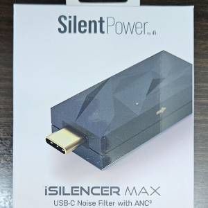 幾乎全新 iFi audio iSilencer MAX（USB-C to USB-C）信號消噪器 最高支援 100W 輸...