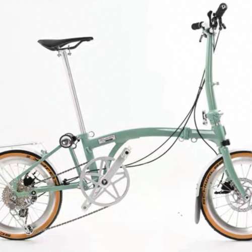 2025 鋁合金款 RUHM PRO D (PRO 2) 7速 碟剎 碳纖維座管 16吋349 折叠車 送前後蛙燈...