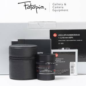 || Leica APO-Summicron-M 50mm F2 ASPH - Black, full packing (scale repainted) ||
