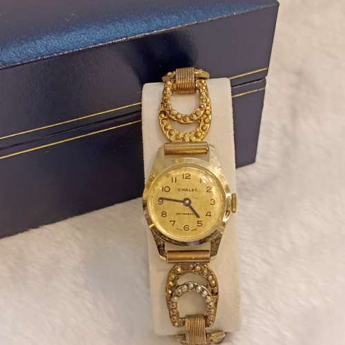 ⌚#議價請移玉步🌟no bargain  swiss made😍Vintage 🌟 「CHALET」MW手動上鏈22mm ...