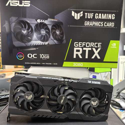 ASUS TUF RTX 3080 顯示卡 三日免費試玩 旺角門市交收試卡 RTX 4080 4070 3090 509...