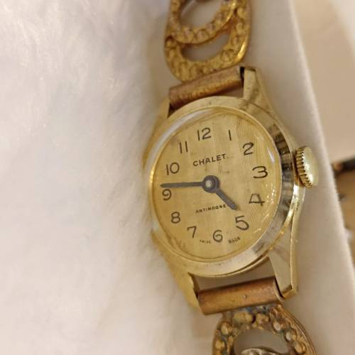 議價請移玉步🌟no bargain  swiss made😍Vintage 🌟 「CHALET」MW手動上鏈
