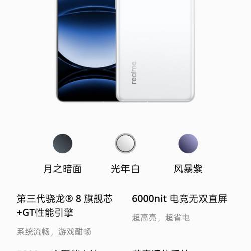 真我GT6 99新未過保養