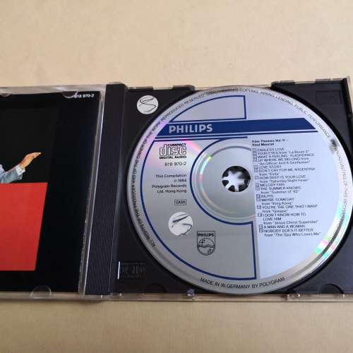 Paul mauriat Film Themes Vol. 2 德版銀圈