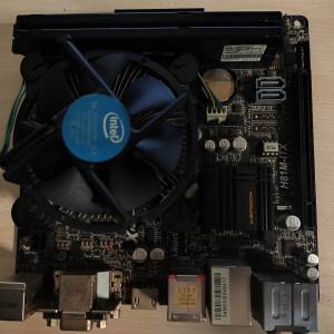 Asrock h81m itx G3220 8gddr3