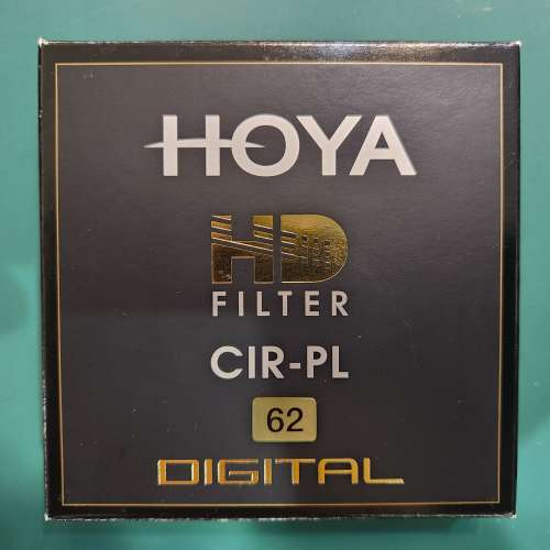 95% New Hoya HD CPL 62mm filter (Not B+W, Not Kenko)