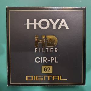 95% New Hoya HD CPL 62mm filter (Not B+W, Not Kenko)