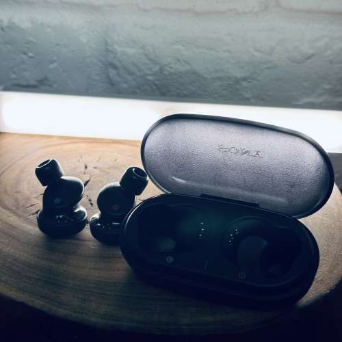 出售 Sony 籃牙耳機，型號WF-XB700，整體九成新，電池狀態都有九成，靚聲靚低音，有...