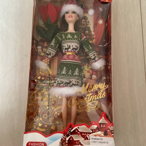 聖誕系列barbie公仔