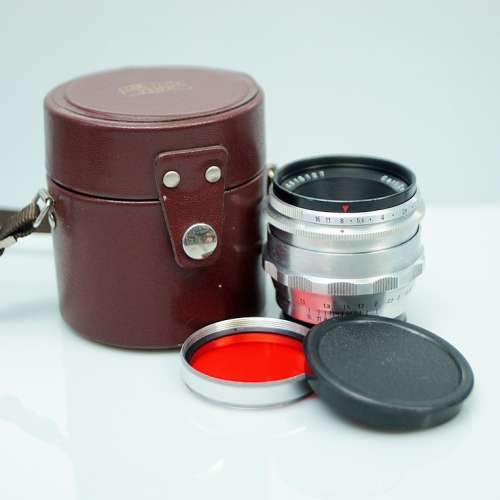 M42 東蔡小B 紅T Carl Zeiss Jena Biotar 58mm f2, Germany (接近90%New)
