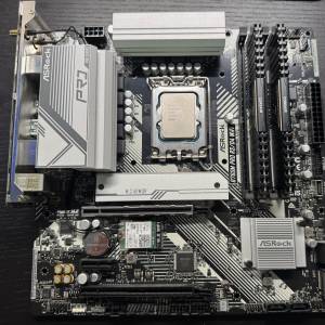Intel i5-12600KF Box / ASRock B760M PRO RS/D4 WIFI DDR4 / CMK32GX4M2D3600C18
