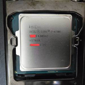 ASUS Maximus VII Gene, i7 4790K, Corsair DDR3 2400 ram 32GB ram (8GB x 4)