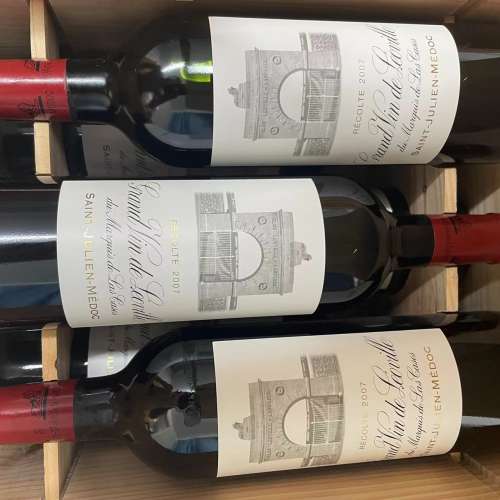 【罕有放售】2007 雄獅 L&eacute;oville Las Cases 紅酒 (原廠木箱6支) 靚年份