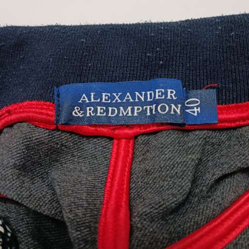 Alexander & redemption 男裝灰絨褲 Men's gray velvet pants