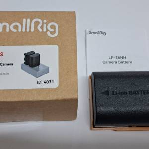 全新 Smallrig for canon lp-E6NH  電池