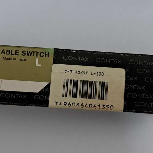 全新 Contax  100cm cable switch L  G2 G1 RX RTS 遙控器