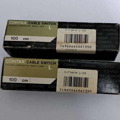 全新 Contax  100cm cable switch L  G2 G1 RX RTS 遙控器