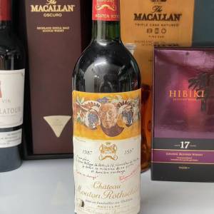 [特價] 1987 Mouton Rothschild (木桐) 陳年佳釀