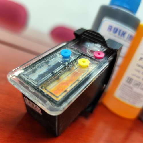 兼容 Canon PG740 741xl 彩色墨盒, 三色加墨水