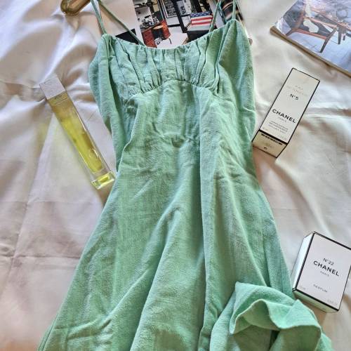 涼爽料👍靚色👍美國 露背 影片 拍照 旅行 游水 連身裙 dress dresses