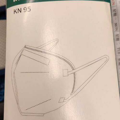 全新kn95口罩50個