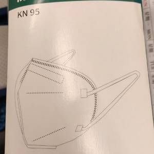 全新kn95口罩50個