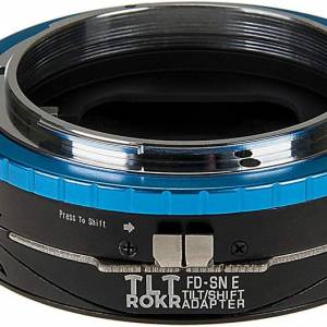 Fotodiox Canon FD & FL 35mm Lens To Sony E Series Tilt / Shift Mount Adaptor 移...