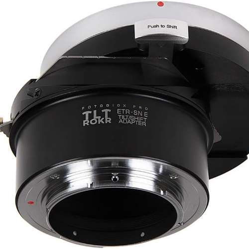 Fotodiox Bronica ETR Mount SLR Lens To Sony E Series Tilt / Shift Mount Adaptor