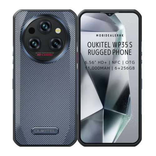 全新(New) • Oukitel WP35 S 三防手機《6.56" HD+, 6+256Gb, 11000mAh, NFC, 夜視鏡...