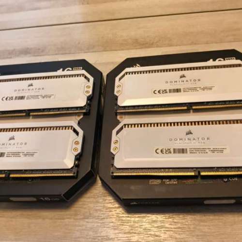 corsair dominator rgb 16gb 3600 c18 (8gbx4) 總32gb