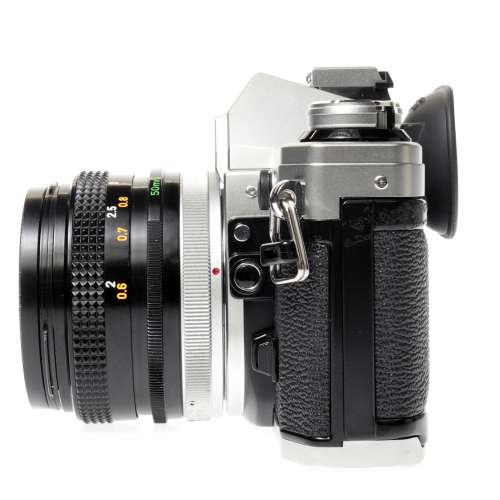 Canon AE-1 35mm SLR Film Camera w/ FD 50mm f1.8 S.C. Lens #5257