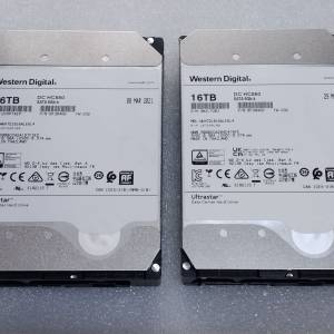 WD HC550 16TB Ultrastar 企業版 硬碟