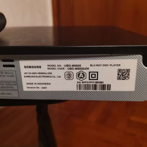 Samsung 4K UHD 藍光影碟播放機