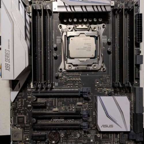 E5 2683v3 14核28線 CPU +  ASUS X99-A II主板( DDR4 X99 M.2)