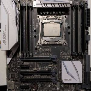 E5 2683v3 14核28線 CPU +  ASUS X99-A II主板( DDR4 X99 M.2)