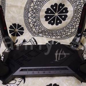 ASUS 華碩 港行 ROG Rapture GT-AX6000 雙頻 WiFi 6 (802.11ax) Gaming Router (保...